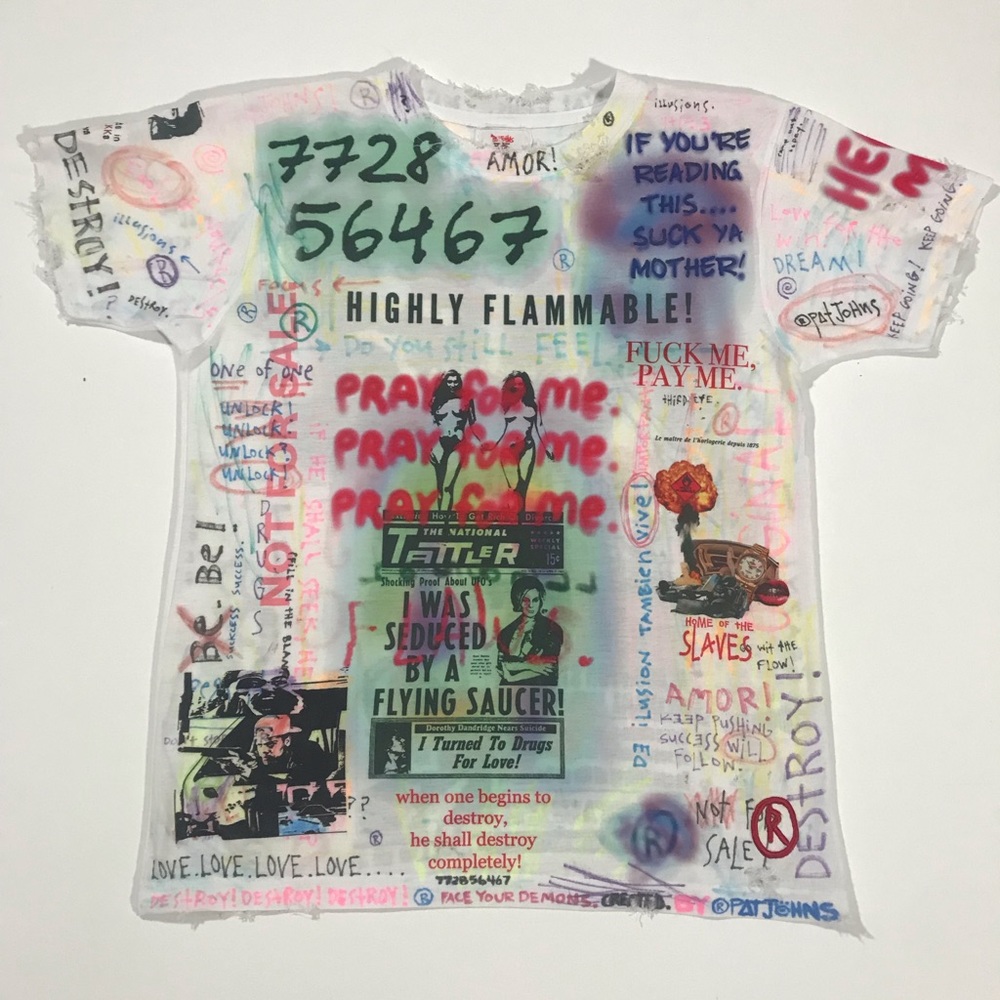 “Pray for Me” T-Shirt by @rpatjohns Size: S